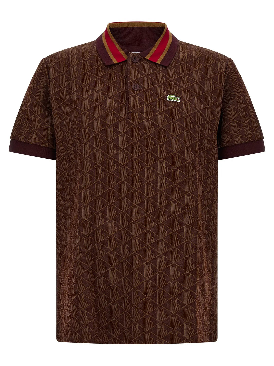 Lacoste Sample Sale | Lacoste Brown Polyester Polo Shirt - | Designer outlet