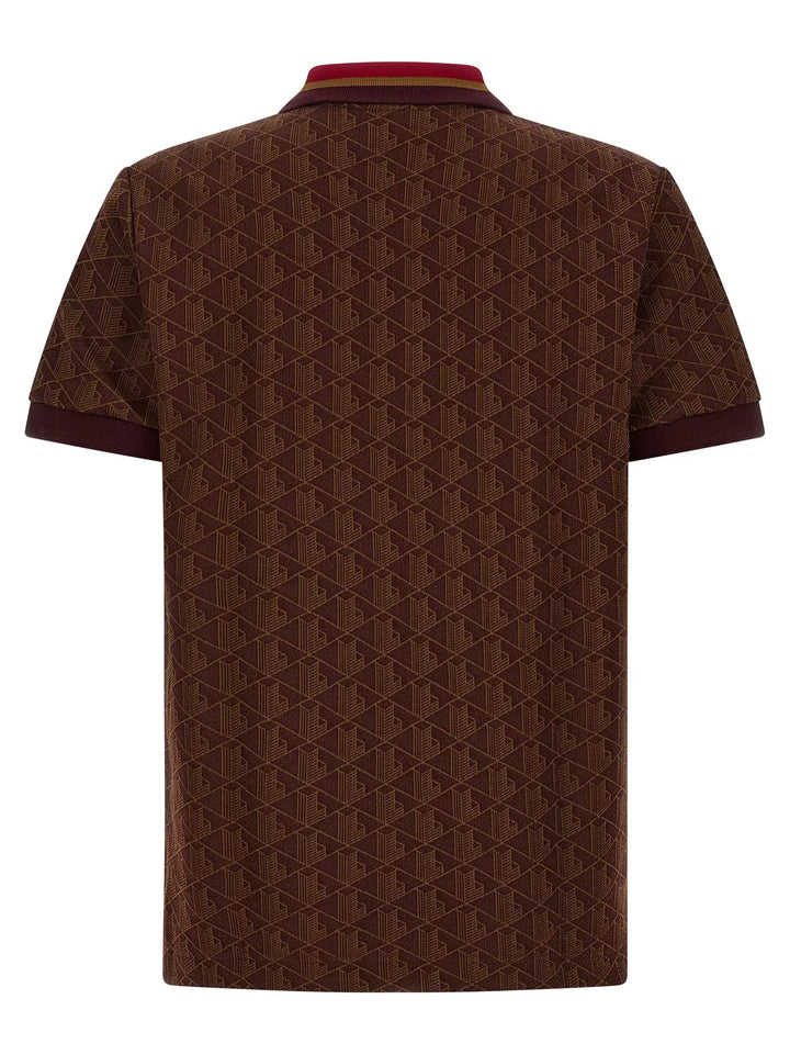 Lacoste Sample Sale | Lacoste Brown Polyester Polo Shirt - | Designer outlet