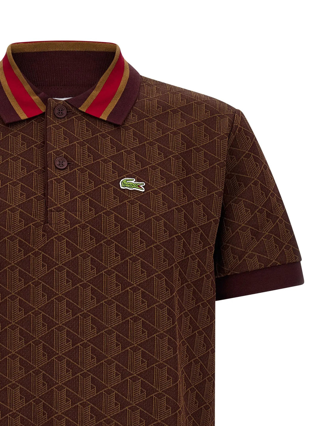 Lacoste Sample Sale | Lacoste Brown Polyester Polo Shirt - | Designer outlet