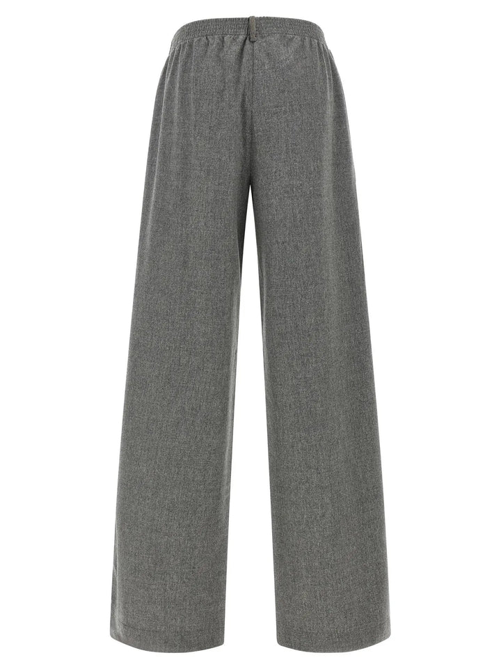 Fabiana Filippi Sample Sale | Fabiana Filippi Gray Virgin Wool Cargo Pants - | Designer outlet