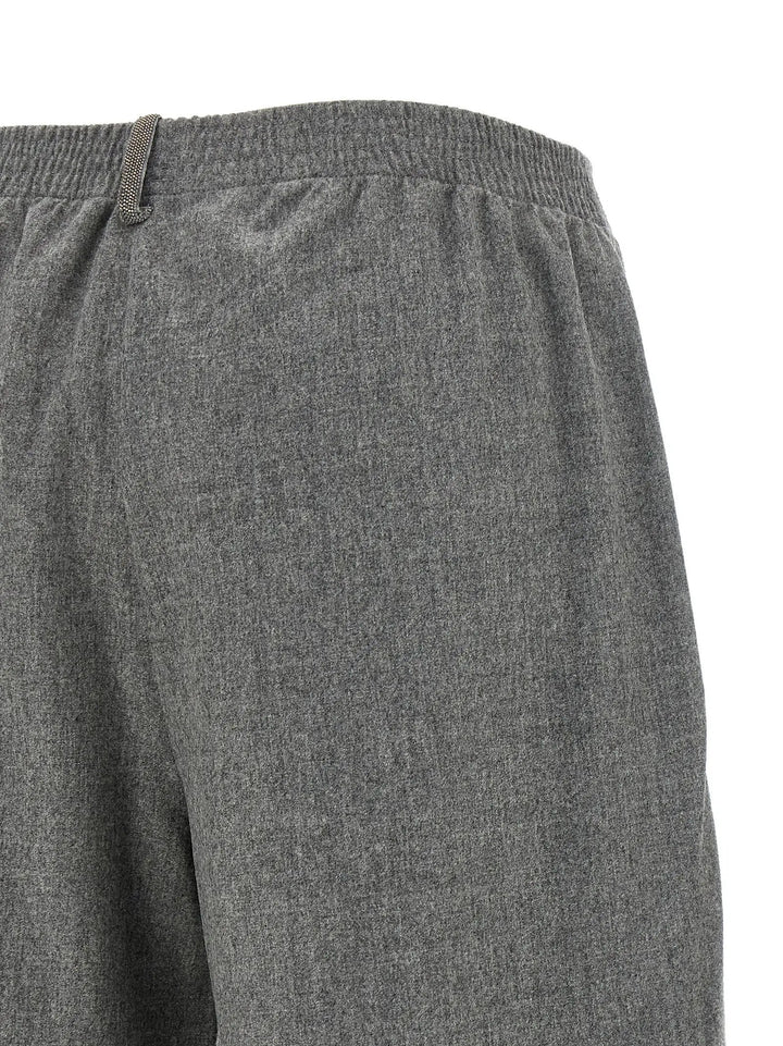Fabiana Filippi Sample Sale | Fabiana Filippi Gray Virgin Wool Cargo Pants - | Designer outlet
