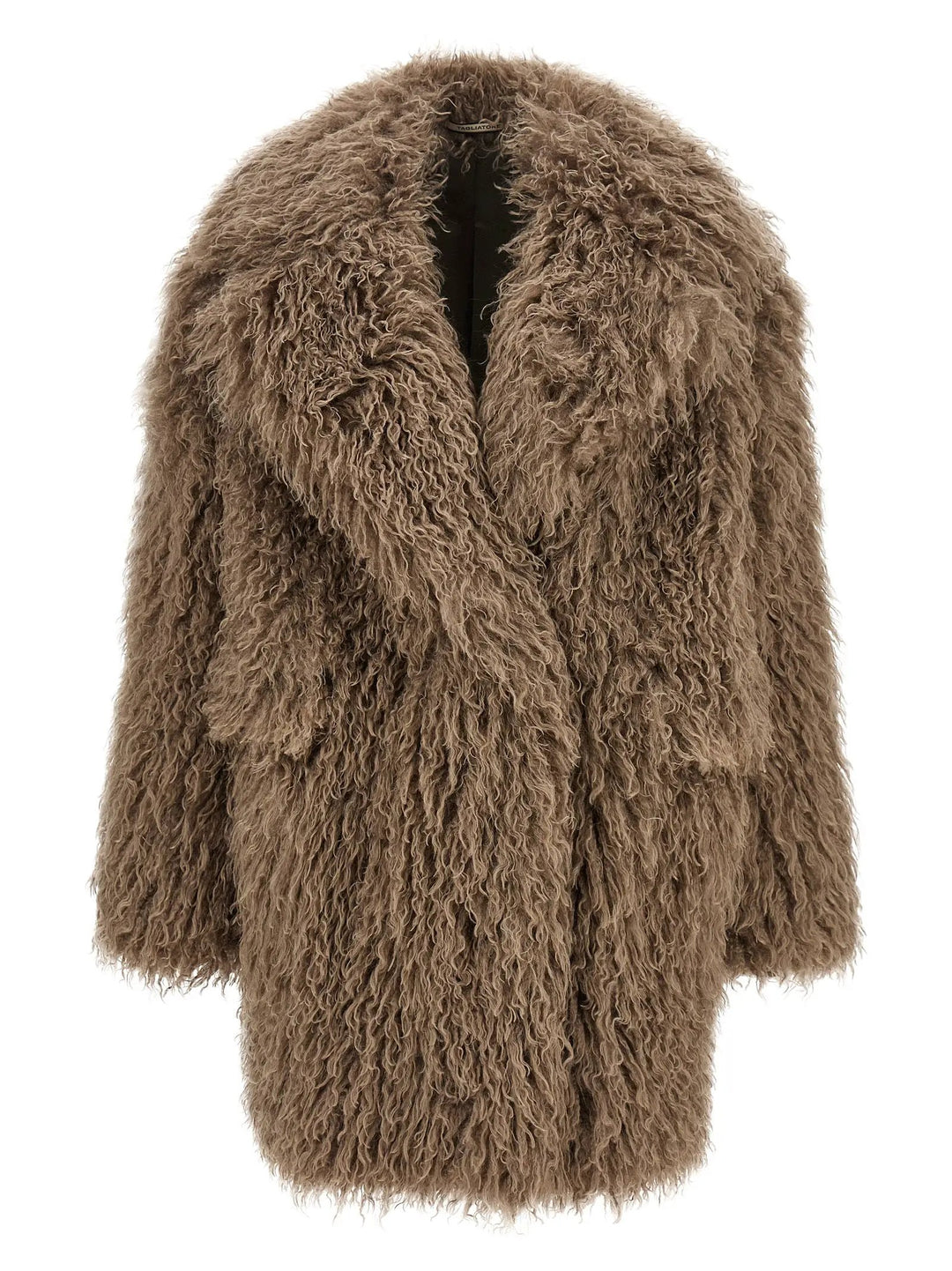 Tagliatore Sample Sale | Tagliatore Gray Polyester Coat - | Designer outlet