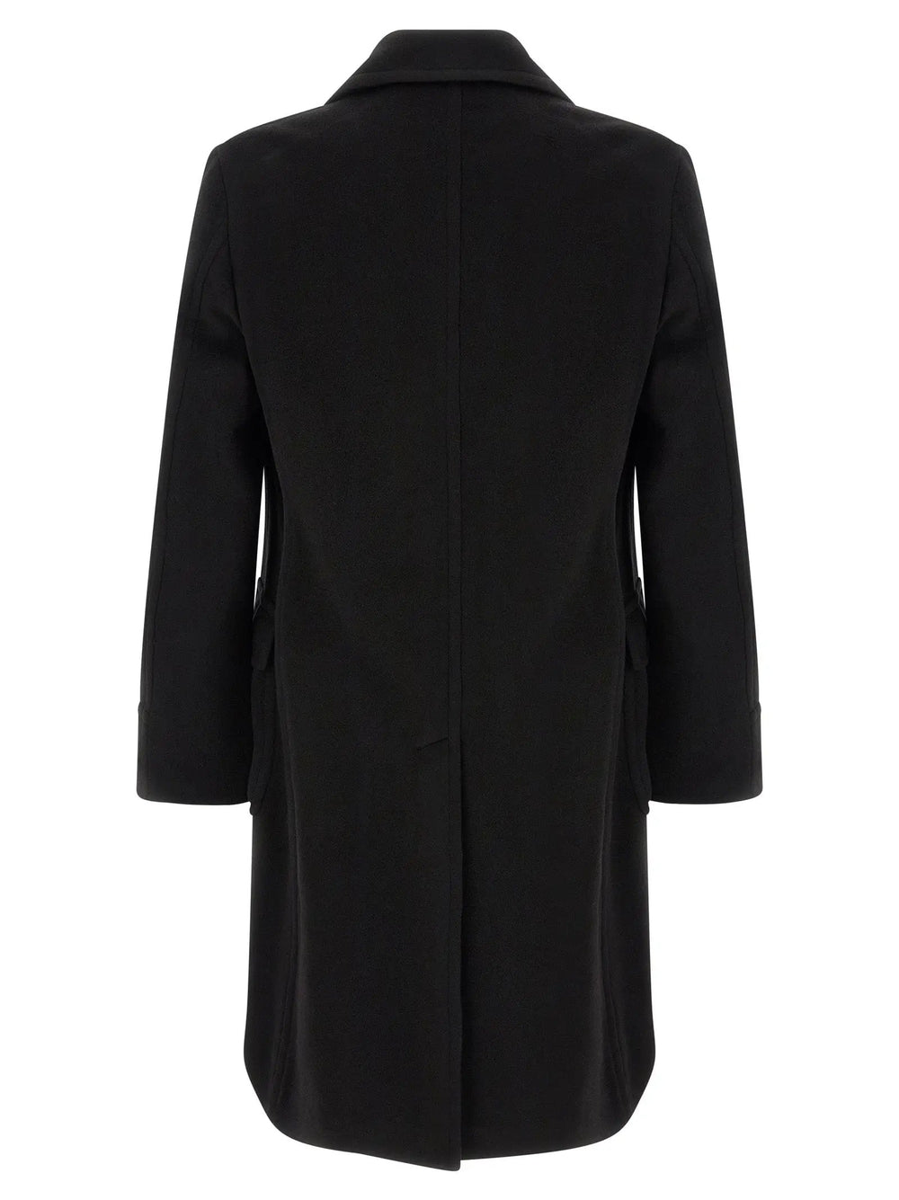 Tagliatore Sample Sale | Tagliatore Black Cashmere Coat - | Designer outlet
