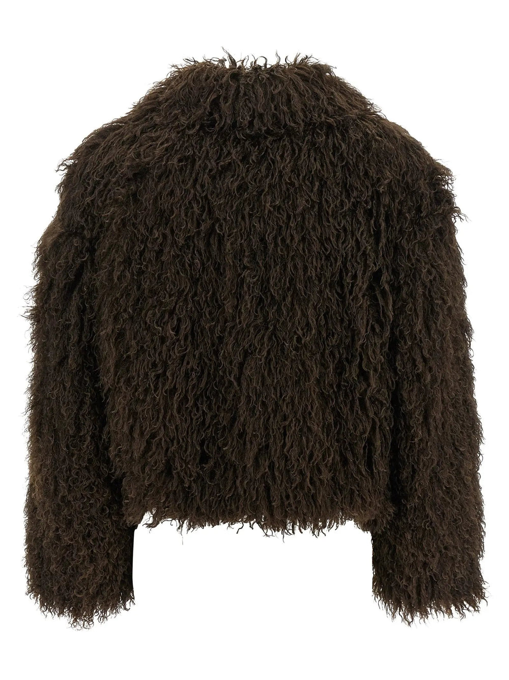 Tagliatore Sample Sale | Tagliatore Brown Polyester Full-Length Jacket - | Designer outlet