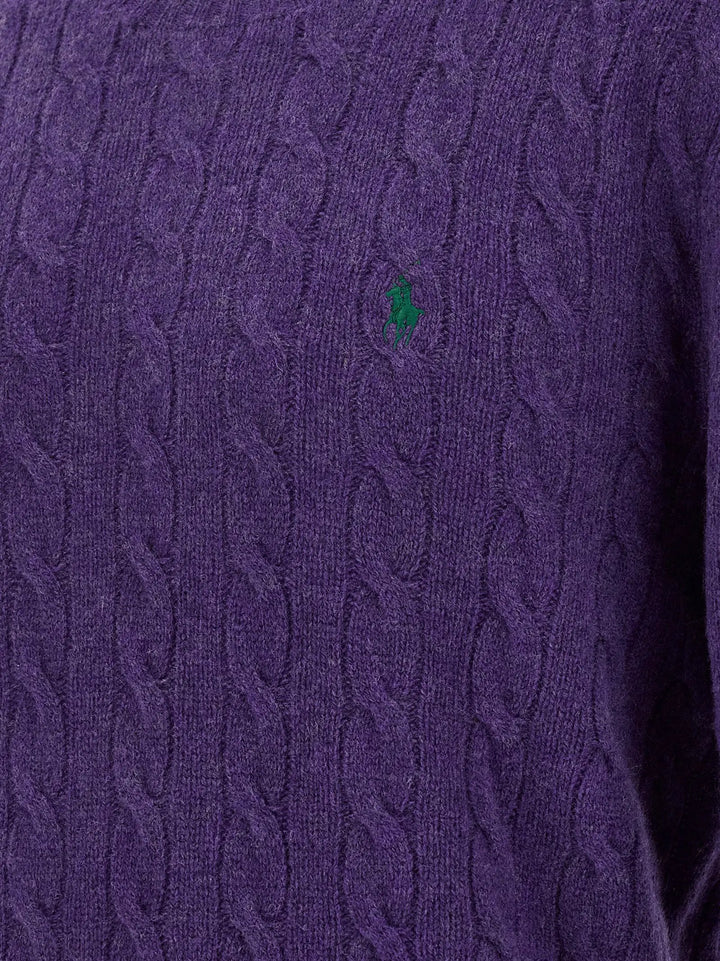 Polo Ralph Lauren Sample Sale | Polo Ralph Lauren Purple Wool Cardigan - | Designer outlet