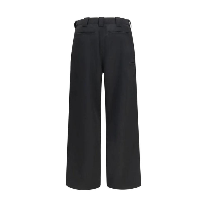 Kenzo Sample Sale | Kenzo Black Wool Oves Aries Chino Pants - | Designer outlet