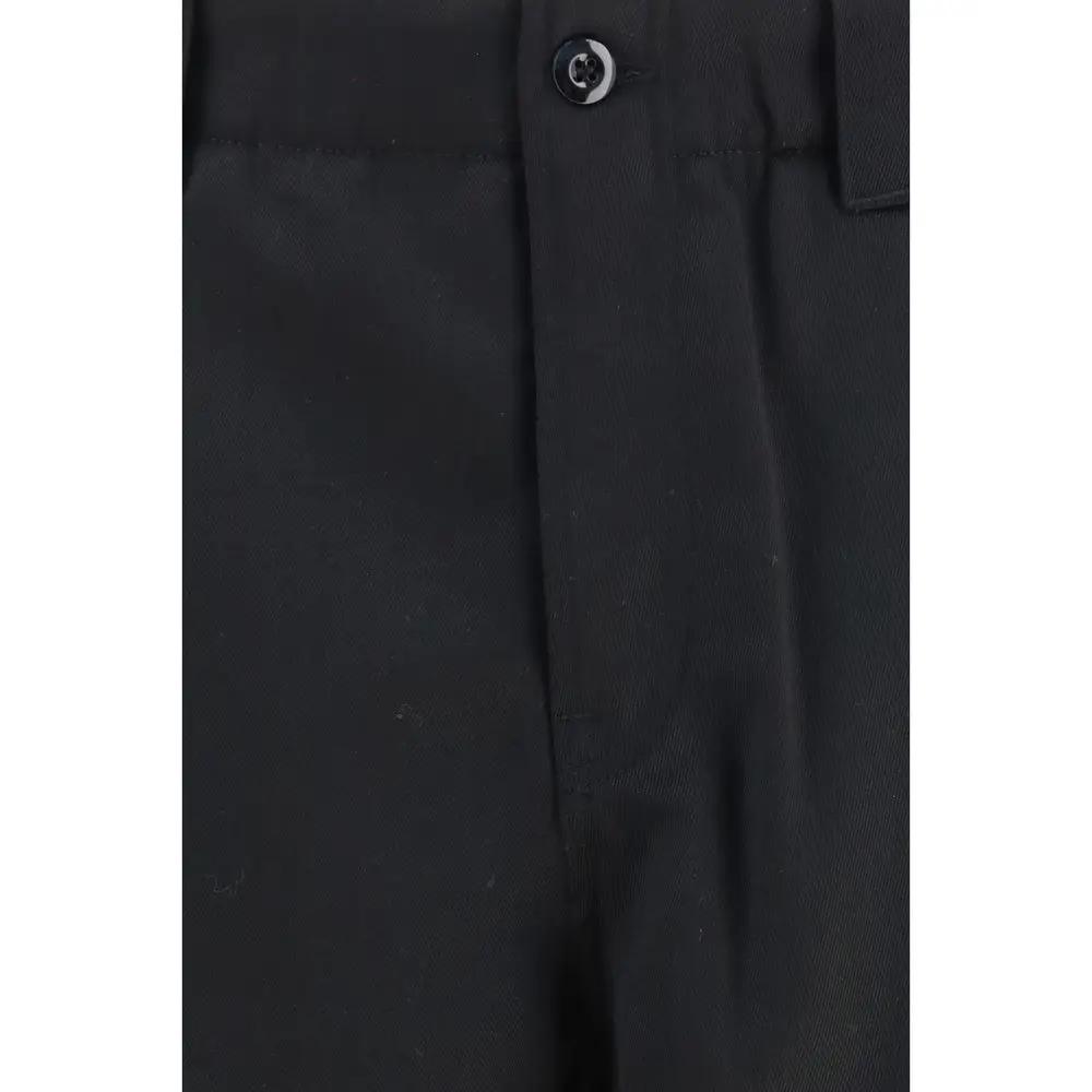 Kenzo Sample Sale | Kenzo Black Wool Oves Aries Chino Pants - | Designer outlet