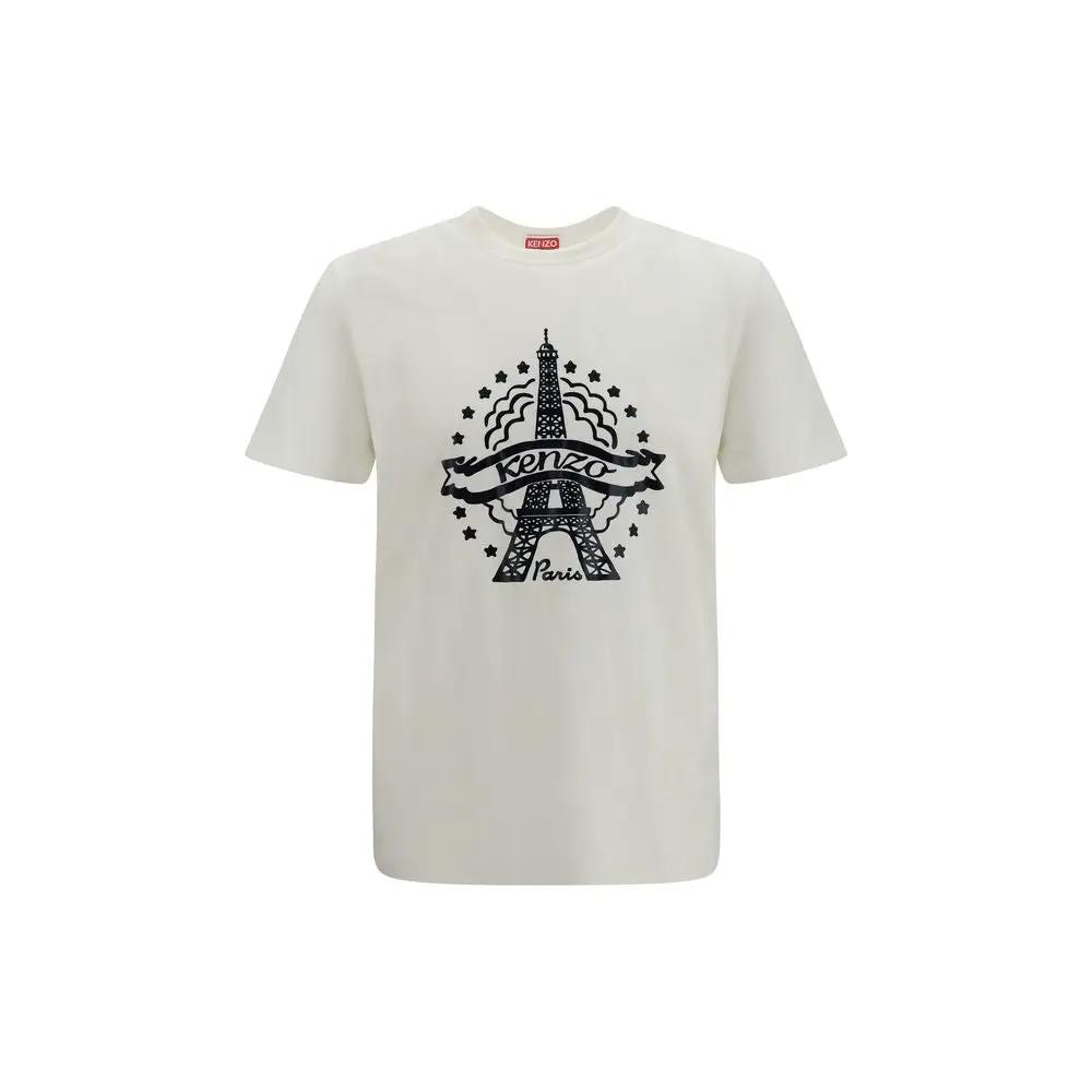Kenzo Sample Sale | Kenzo White Cotton T-Shirt - | Designer outlet
