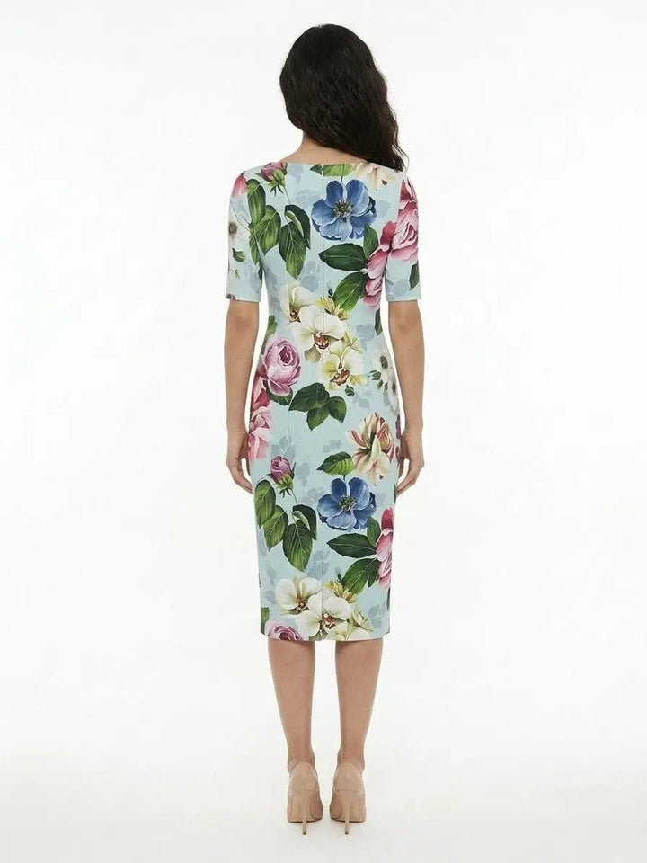 Dolce &amp; Gabbana Sample Sale | Dolce &amp; Gabbana Multicolor Elastane Casual Dress - | Designer outlet