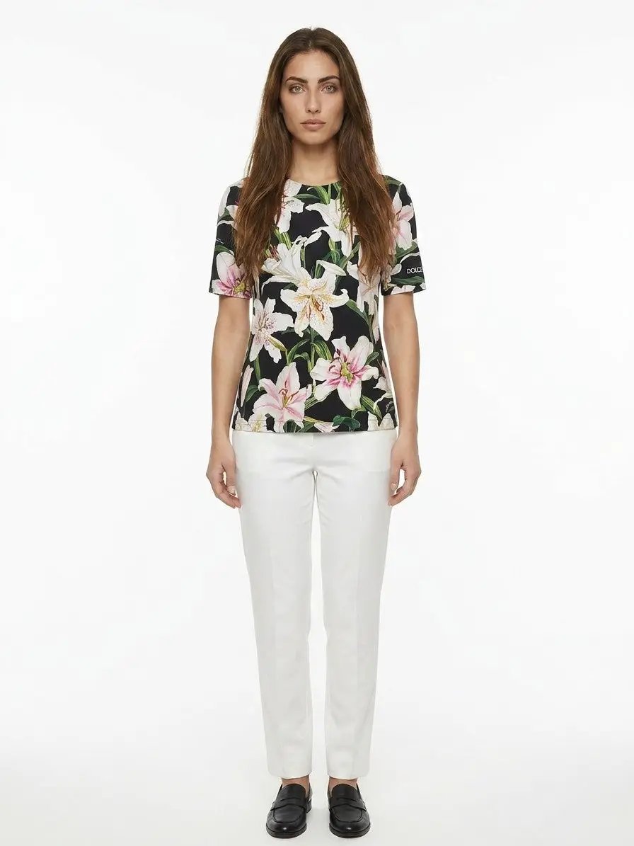 Dolce & Gabbana Sample Sale | Dolce & Gabbana Multicolor Cotton T-Shirt - | Designer outlet