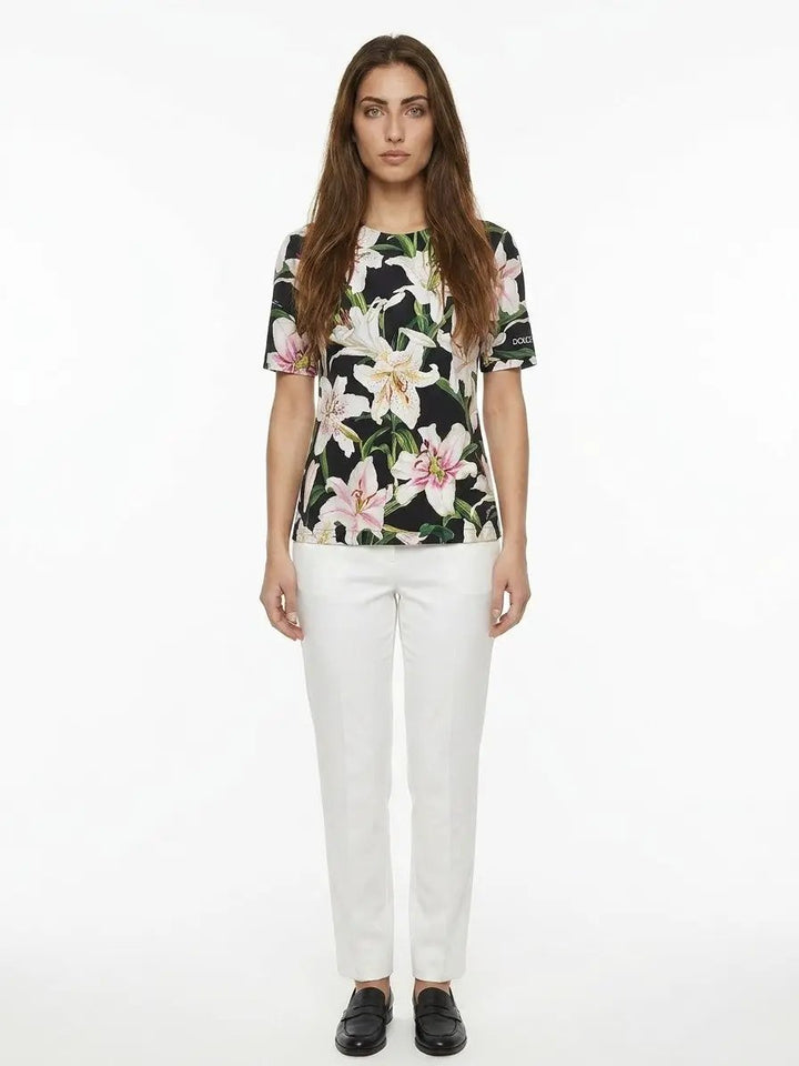 Dolce &amp; Gabbana Sample Sale | Dolce &amp; Gabbana Multicolor Cotton T-Shirt - | Designer outlet