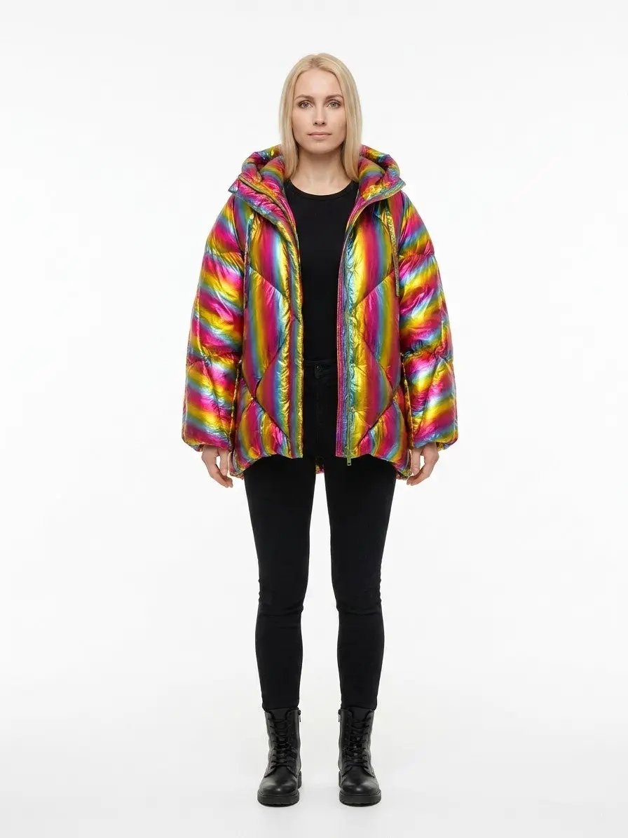 Dolce &amp; Gabbana Sample Sale | Dolce &amp; Gabbana Multicolor Polyamide Shell Jacket - | Designer outlet