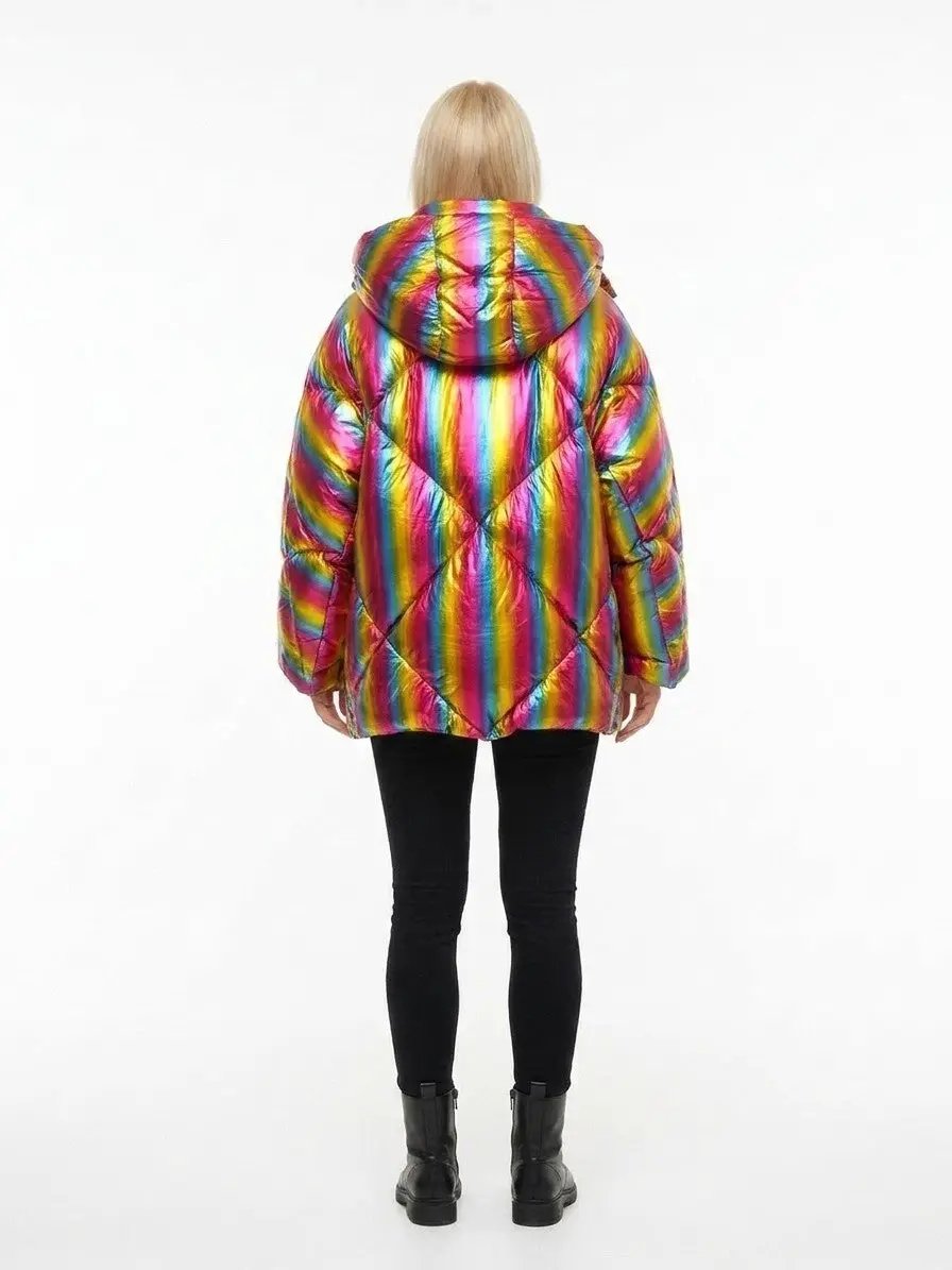 Dolce &amp; Gabbana Sample Sale | Dolce &amp; Gabbana Multicolor Polyamide Shell Jacket - | Designer outlet