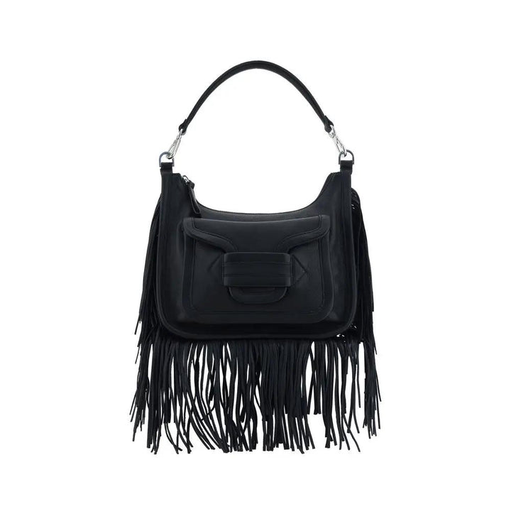 Pierre Hardy Sample Sale | Pierre Hardy Black Calf Leather Bos Taurus Shoulder Bag - | Designer outlet