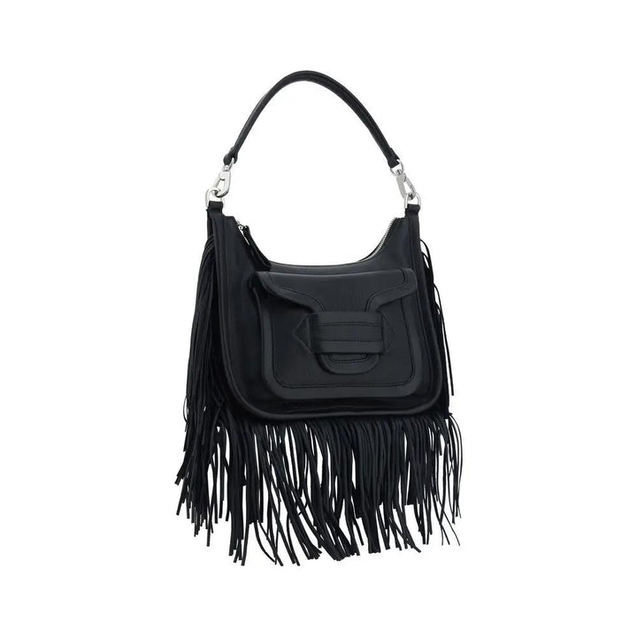 Pierre Hardy Sample Sale | Pierre Hardy Black Calf Leather Bos Taurus Shoulder Bag - | Designer outlet