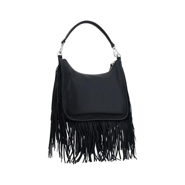 Pierre Hardy Sample Sale | Pierre Hardy Black Calf Leather Bos Taurus Shoulder Bag - | Designer outlet