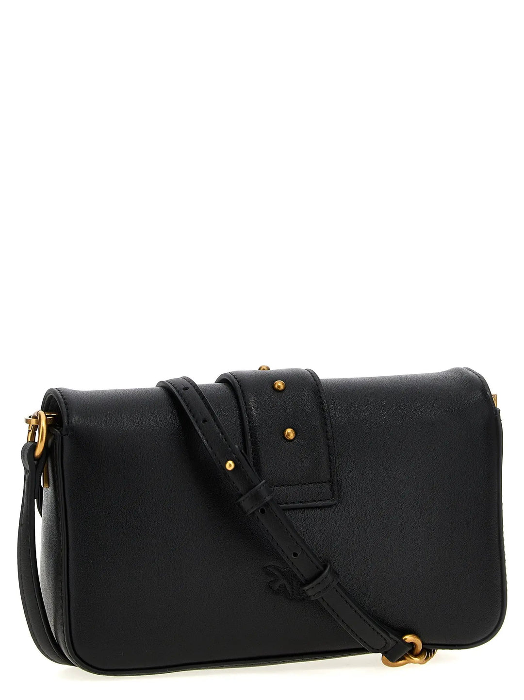 PINKO Sample Sale | PINKO Black Calfskin Shoulder Bag - | Designer outlet