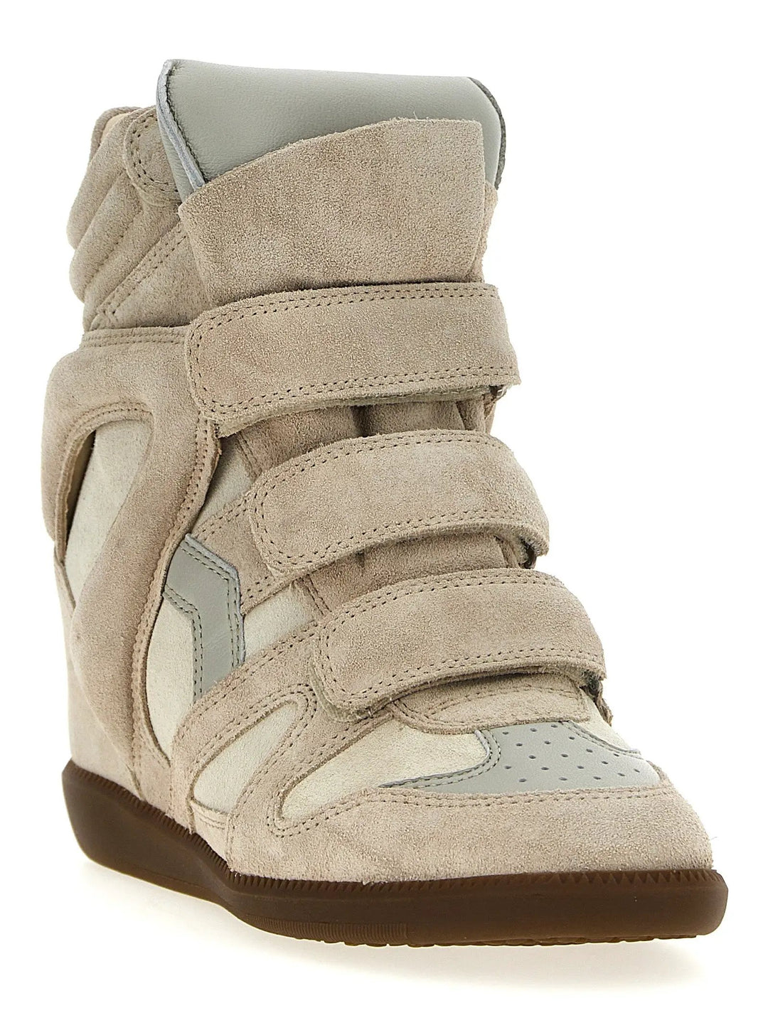 Isabel Marant Sample Sale | Isabel Marant Beige Leather Sneakers - | Designer outlet