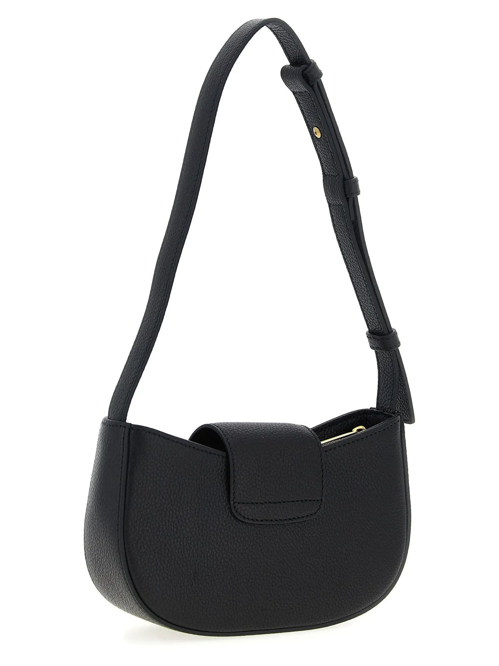 Ferragamo Sample Sale | Ferragamo Black Calfskin Shoulder Bag - | Designer outlet