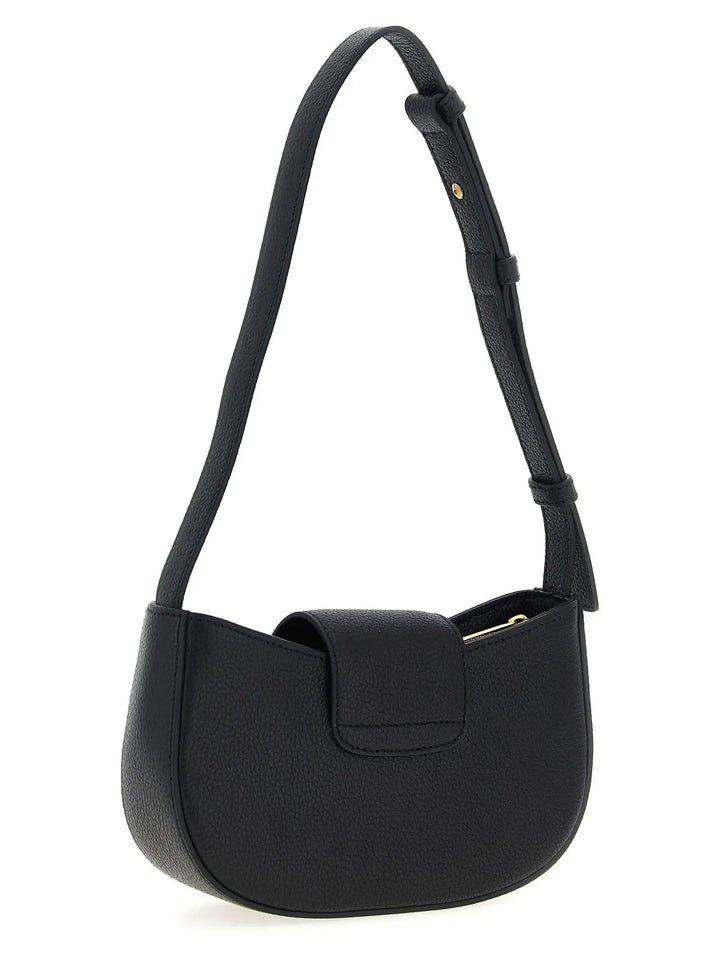 Ferragamo Sample Sale | Ferragamo Black Calfskin Shoulder Bag - | Designer outlet