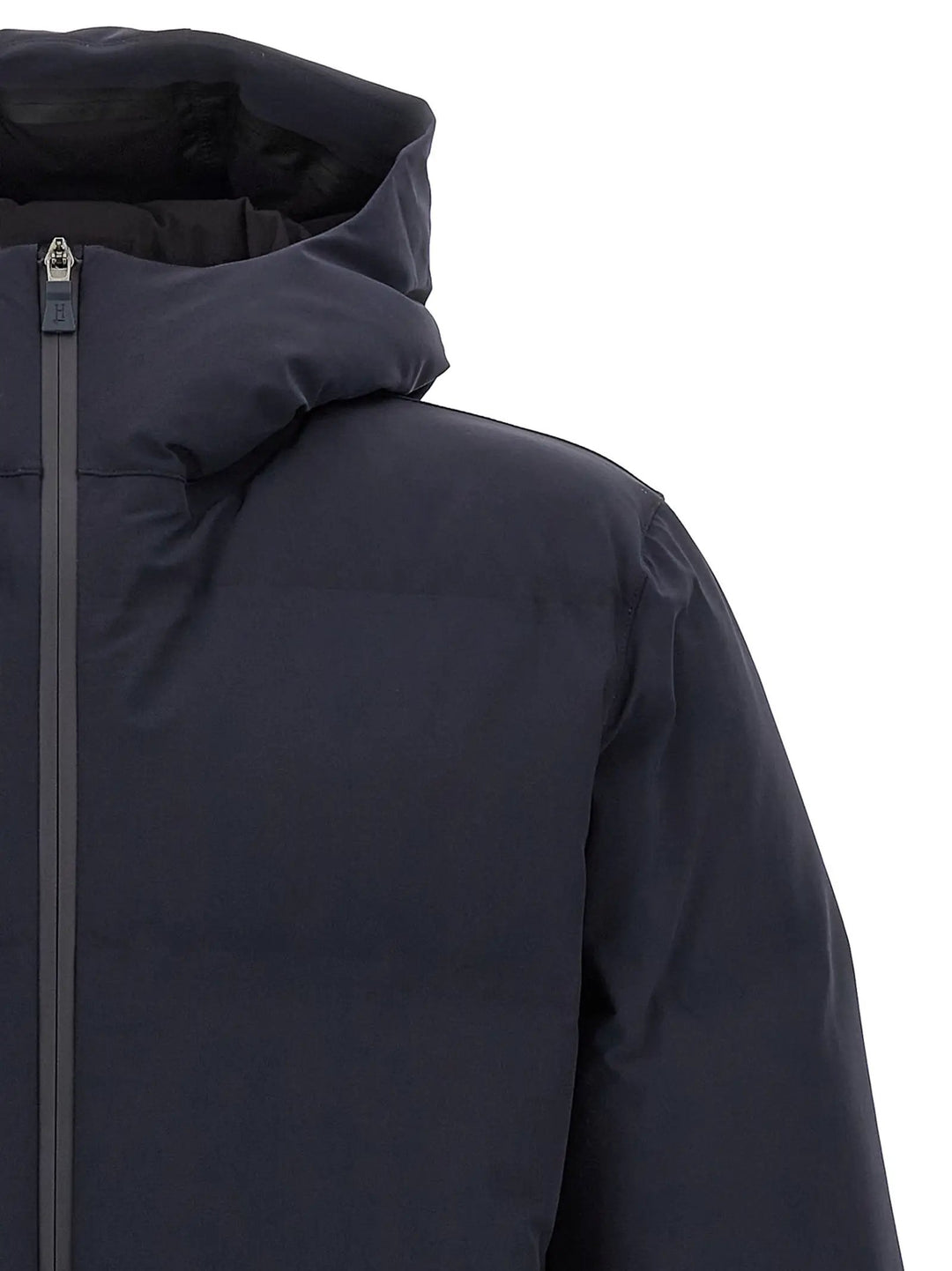 Herno Sample Sale | Herno Blue Polyamide Full-Length Jacket - | Designer outlet