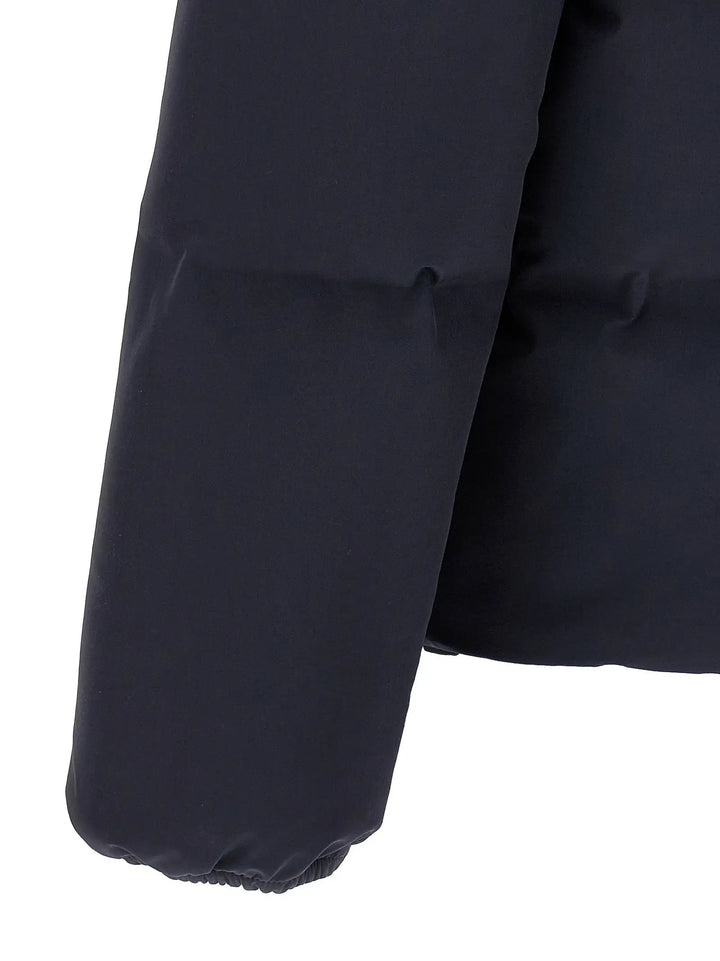 Herno Sample Sale | Herno Blue Polyamide Full-Length Jacket - | Designer outlet