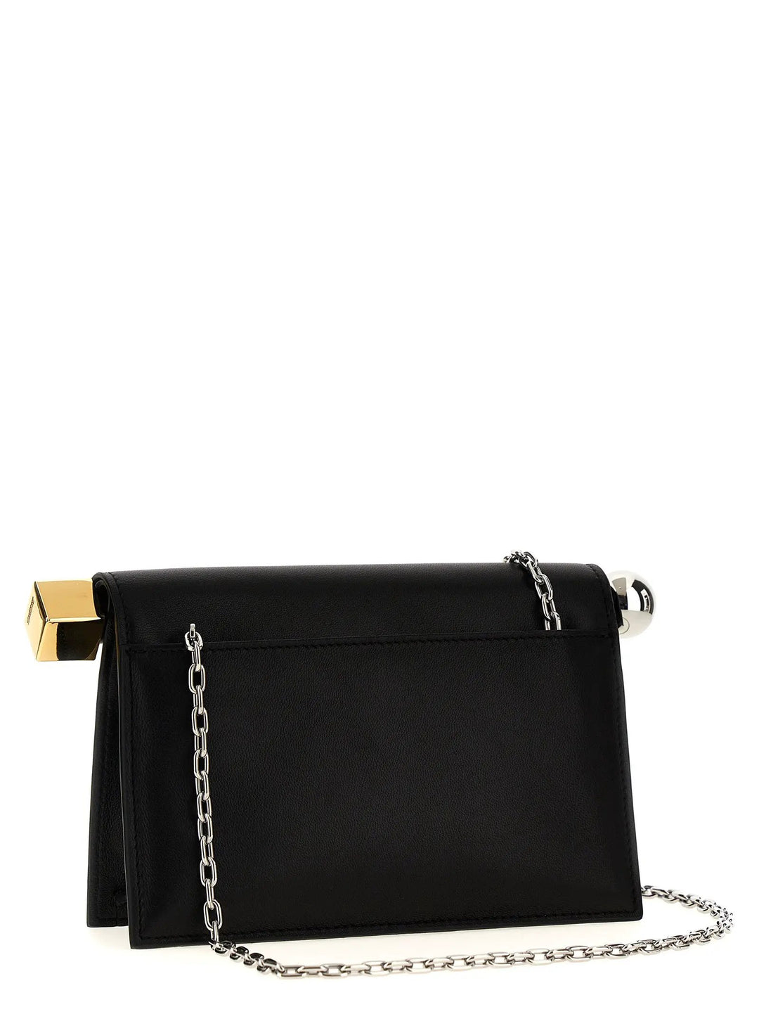 Jacquemus Sample Sale | Jacquemus Black Lamb Leather Clutch Bag - | Designer outlet