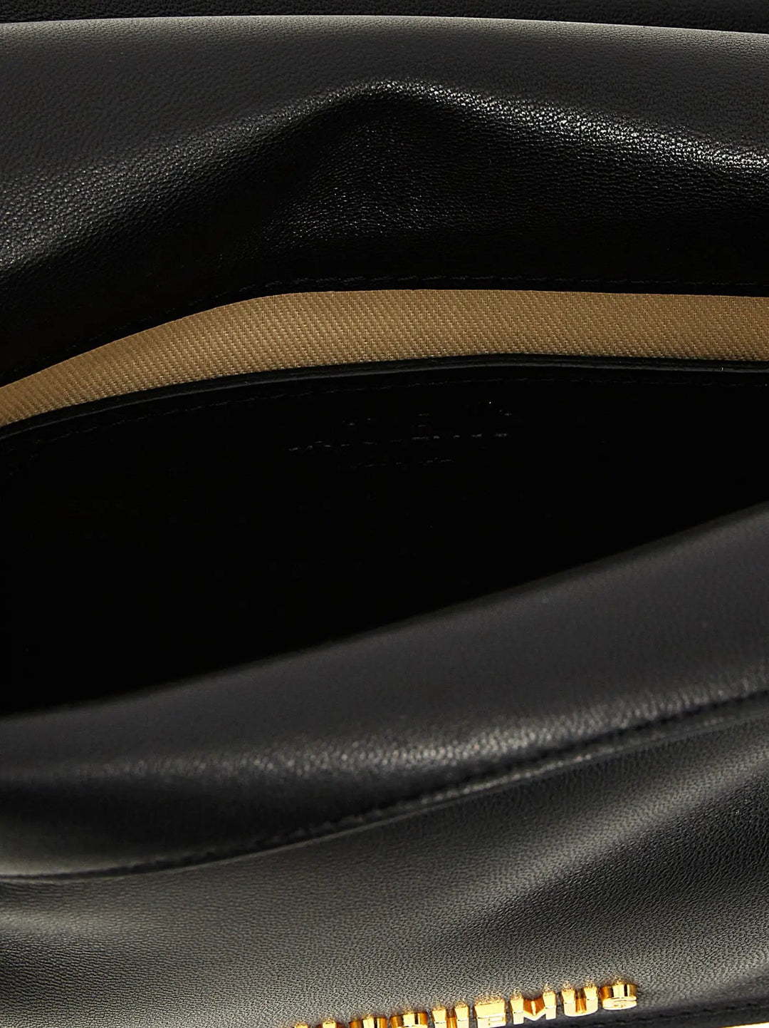 Jacquemus Sample Sale | Jacquemus Black Lamb Leather Clutch Bag - | Designer outlet