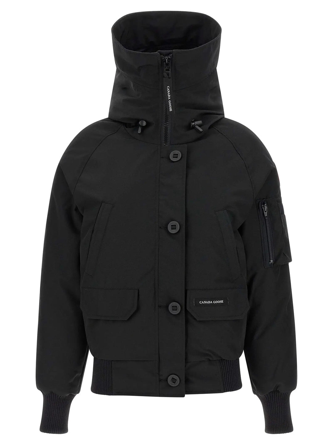 Canada Goose Sample Sale | Canada Goose Black Polyester Bomber - | Designer outlet
