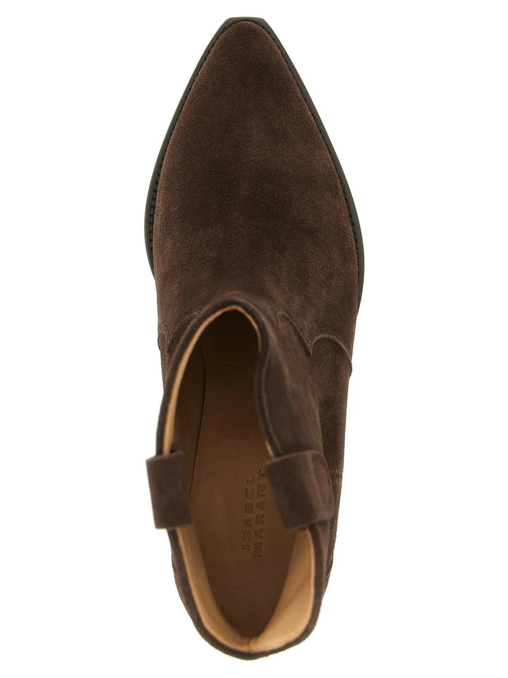 Isabel Marant Sample Sale | Isabel Marant Brown Calfskin Chelsea Boots - | Designer outlet