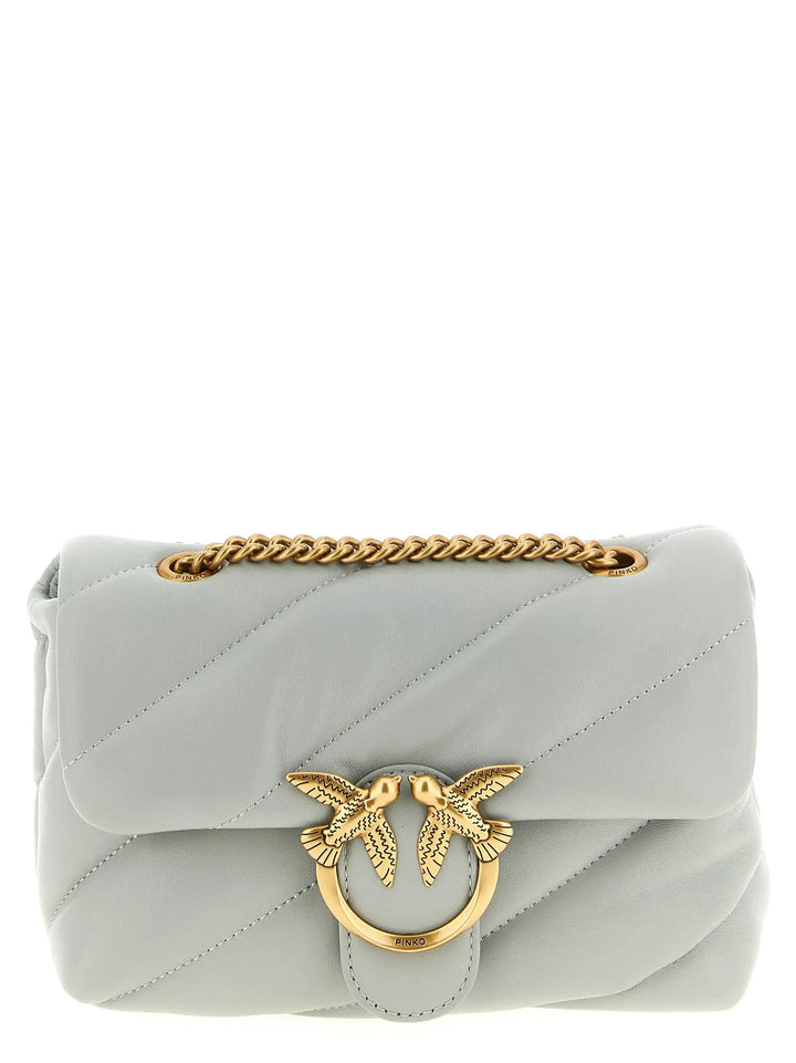 PINKO Sample Sale | PINKO Gray Lamb Fur Crossbody Bag - | Designer outlet