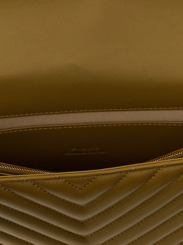 PINKO Sample Sale | PINKO Bicolor Lambskin Crossbody Bag - | Designer outlet