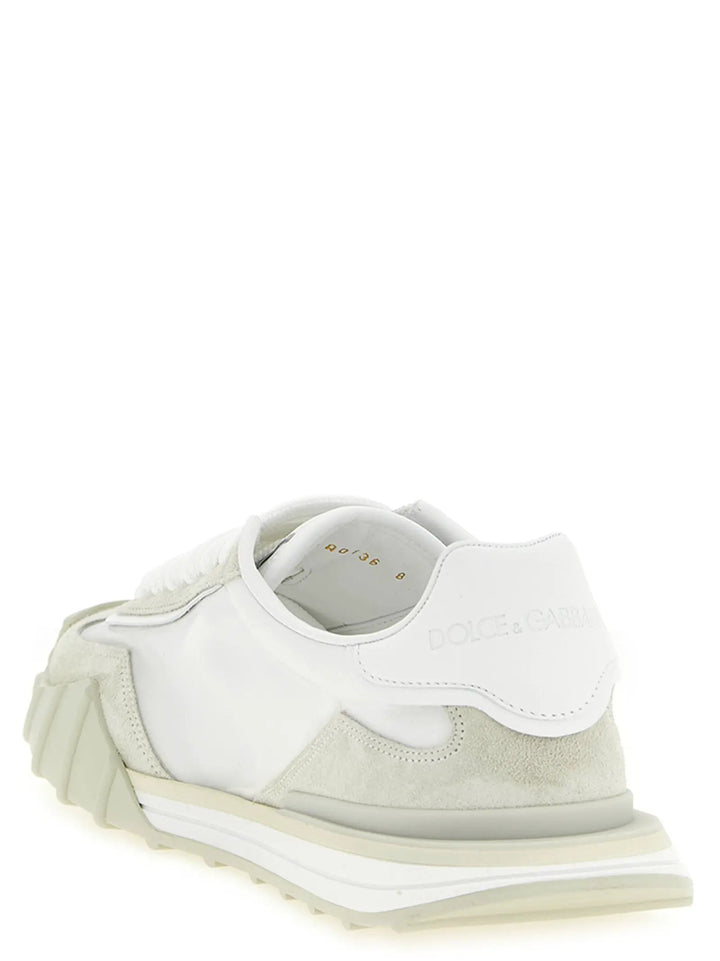 Dolce &amp; Gabbana Sample Sale | Dolce &amp; Gabbana Beige Polyamide Athletic Sneakers - | Designer outlet