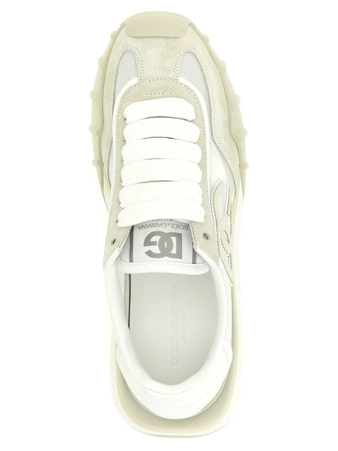 Dolce &amp; Gabbana Sample Sale | Dolce &amp; Gabbana Beige Polyamide Athletic Sneakers - | Designer outlet
