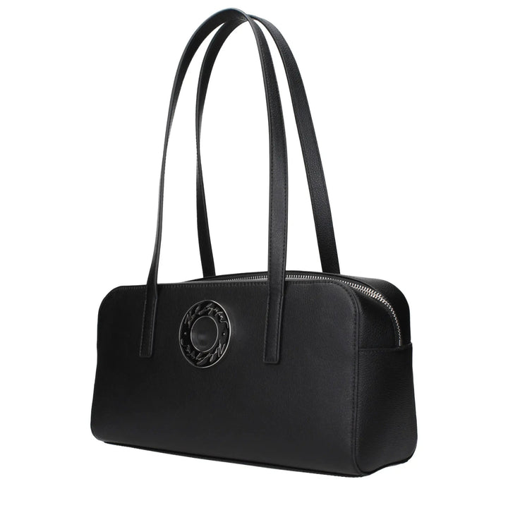 Karl Lagerfeld Sample Sale | Karl Lagerfeld Black Leather Shoulder Bag - | Designer outlet