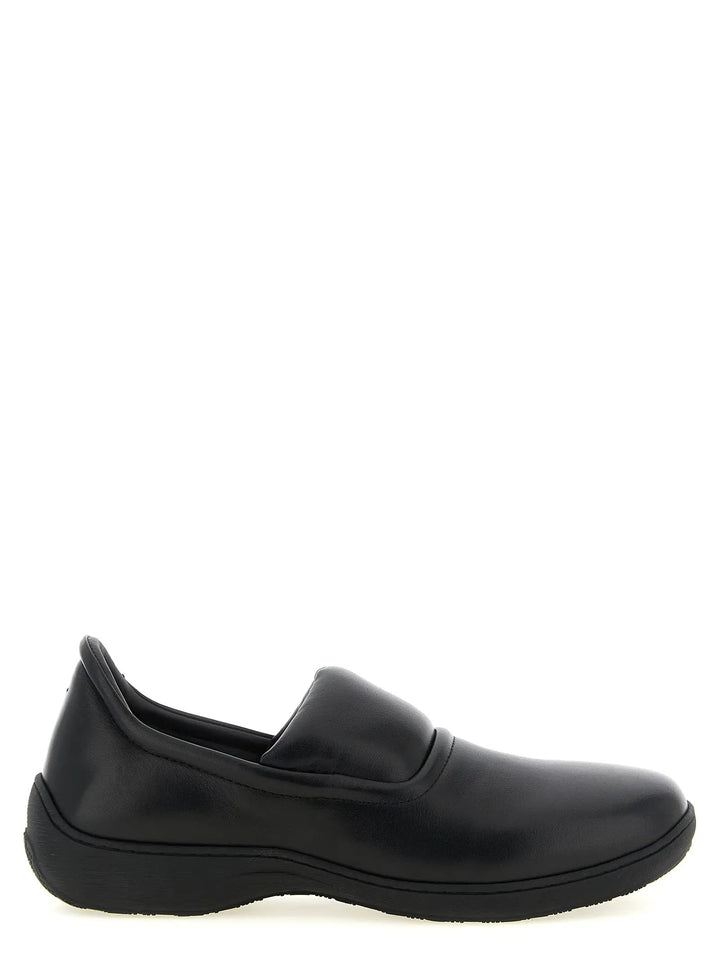 Kiko Kostadinov Sample Sale | Kiko Kostadinov Black Calfskin Slip-On Loafers - | Designer outlet
