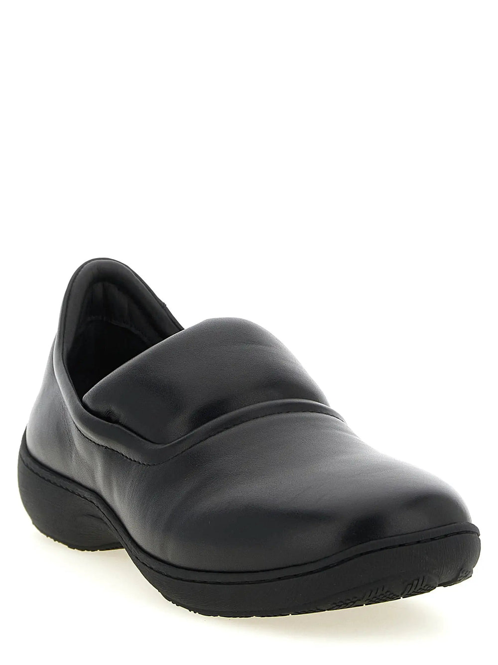Kiko Kostadinov Sample Sale | Kiko Kostadinov Black Calfskin Slip-On Loafers - | Designer outlet