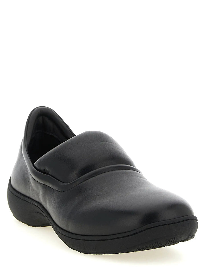 Kiko Kostadinov Sample Sale | Kiko Kostadinov Black Calfskin Slip-On Loafers - | Designer outlet