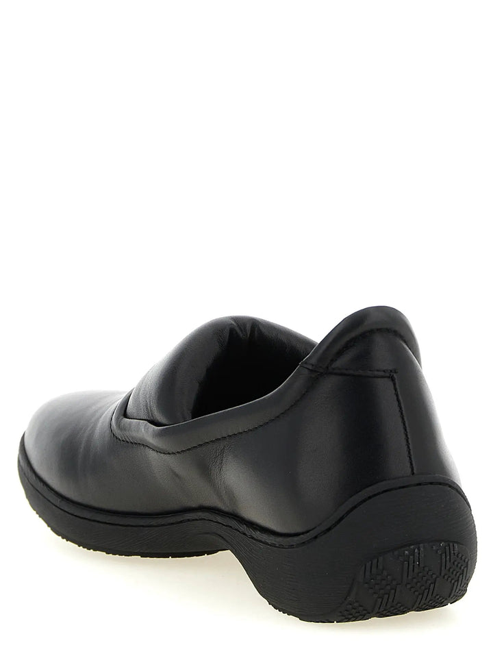 Kiko Kostadinov Sample Sale | Kiko Kostadinov Black Calfskin Slip-On Loafers - | Designer outlet