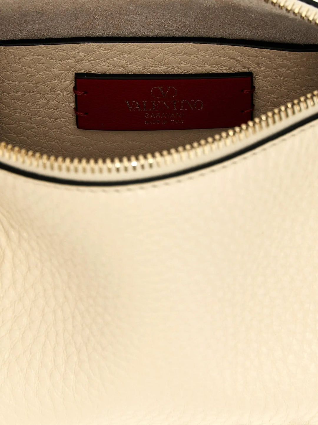 Valentino Garavani Sample Sale | Valentino Garavani White Calfskin Shoulder Bag - | Designer outlet