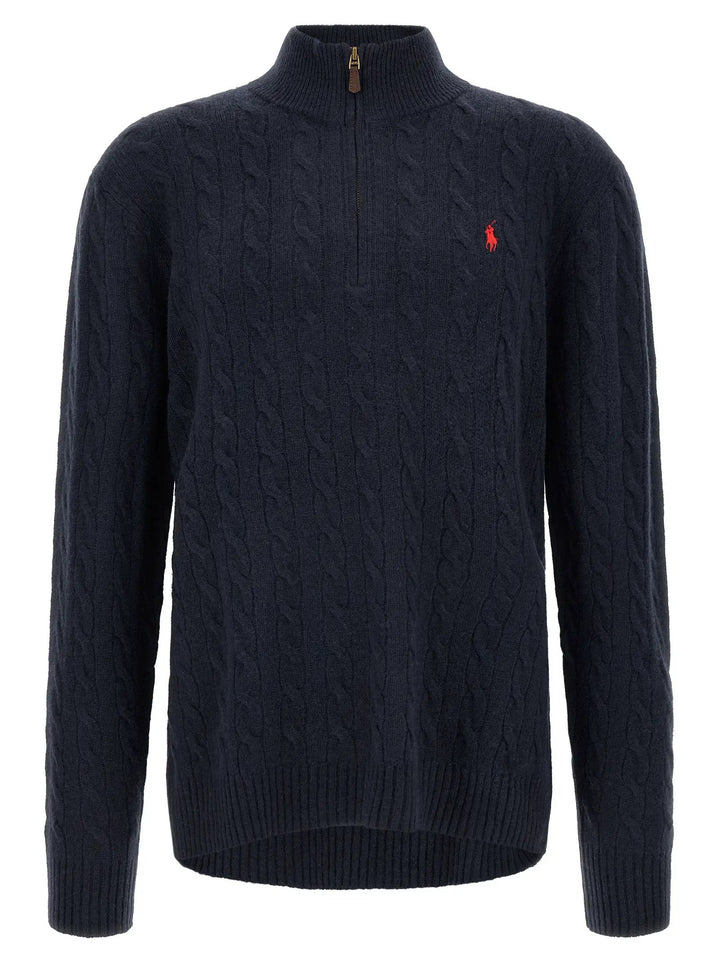 Polo Ralph Lauren Sample Sale | Polo Ralph Lauren Blue Wool Cardigan - | Designer outlet