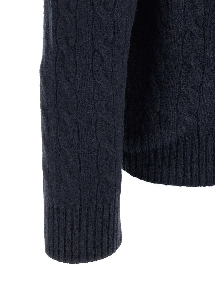 Polo Ralph Lauren Sample Sale | Polo Ralph Lauren Blue Wool Cardigan - | Designer outlet