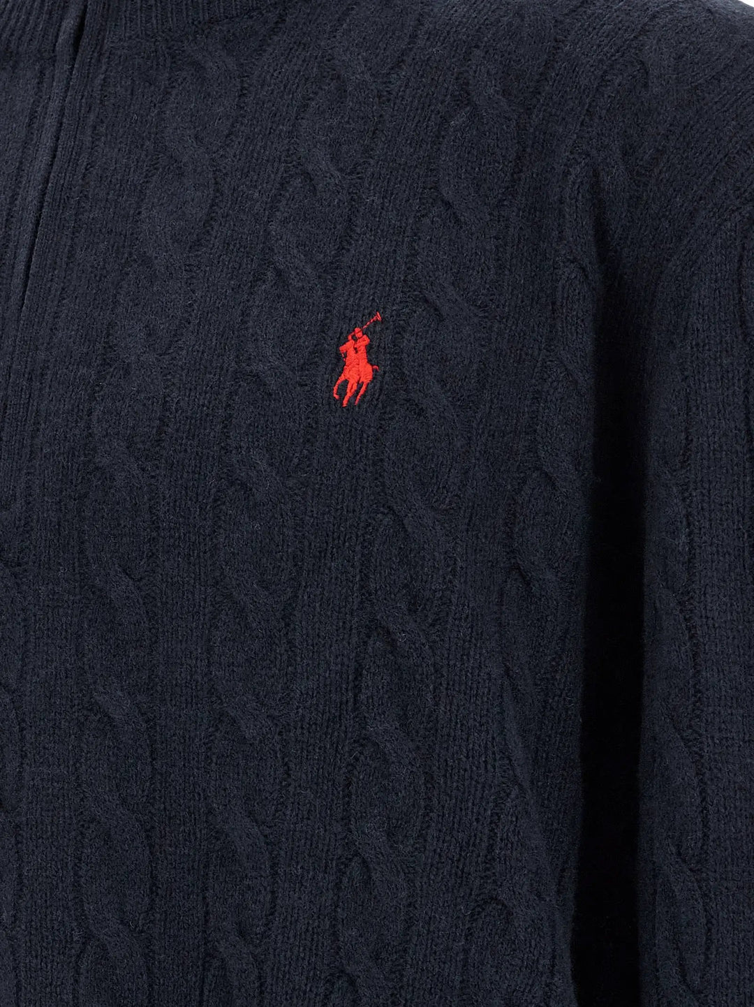 Polo Ralph Lauren Sample Sale | Polo Ralph Lauren Blue Wool Cardigan - | Designer outlet