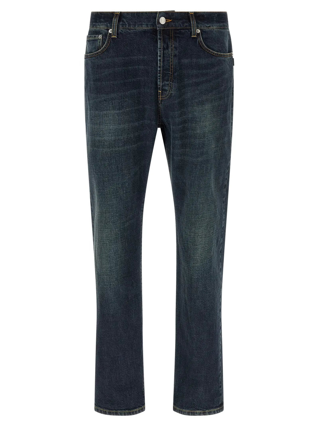 Department 5 Sample Sale | Department 5 Blue Cotton Straight-Leg Jeans - | Designer outlet