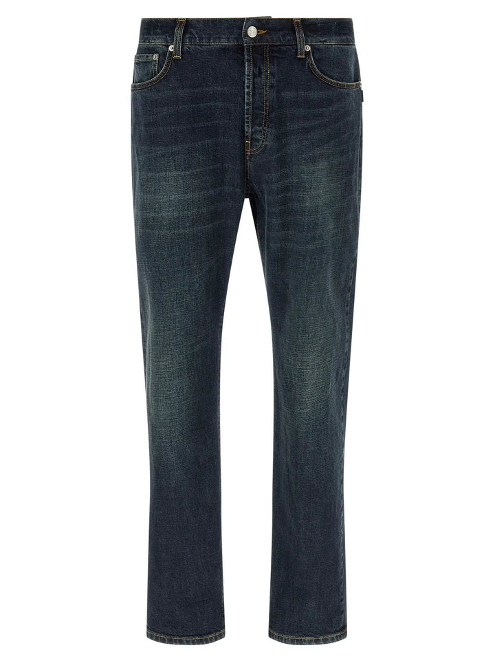 Department 5 Sample Sale | Department 5 Blue Cotton Straight-Leg Jeans - | Designer outlet