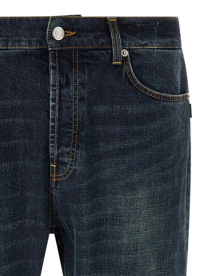 Department 5 Sample Sale | Department 5 Blue Cotton Straight-Leg Jeans - | Designer outlet