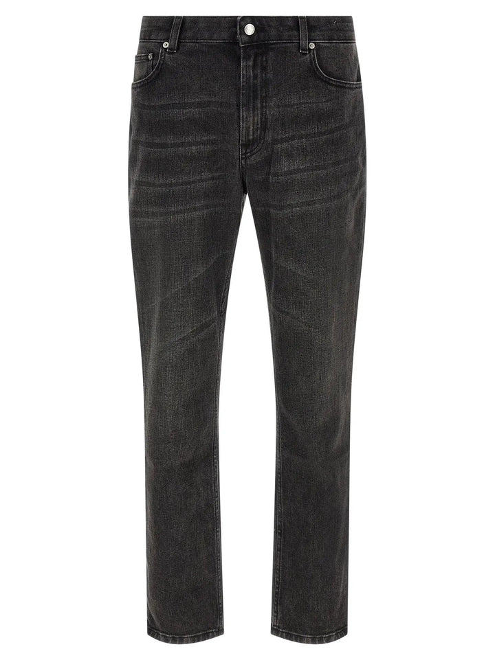 Department 5 Sample Sale | Department 5 Black Cotton Straight-Leg Jeans - | Designer outlet