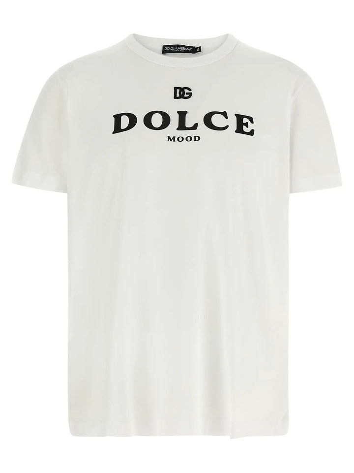 Dolce &amp; Gabbana Sample Sale | Dolce &amp; Gabbana White Cotton T-Shirt - | Designer outlet
