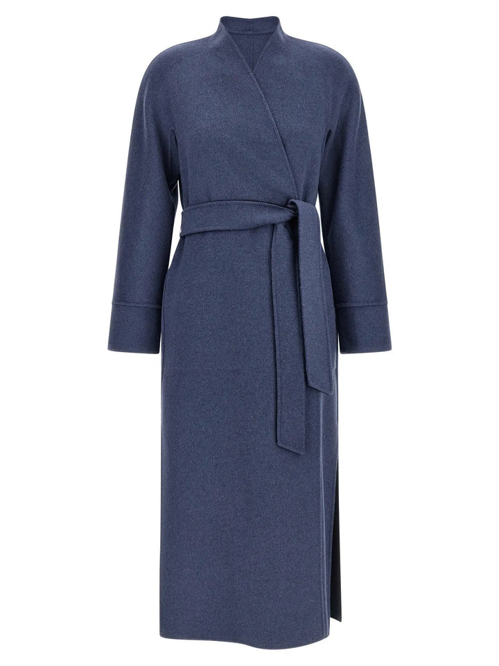 Max Mara Sample Sale | Max Mara Multicolor Wool Coat - | Designer outlet