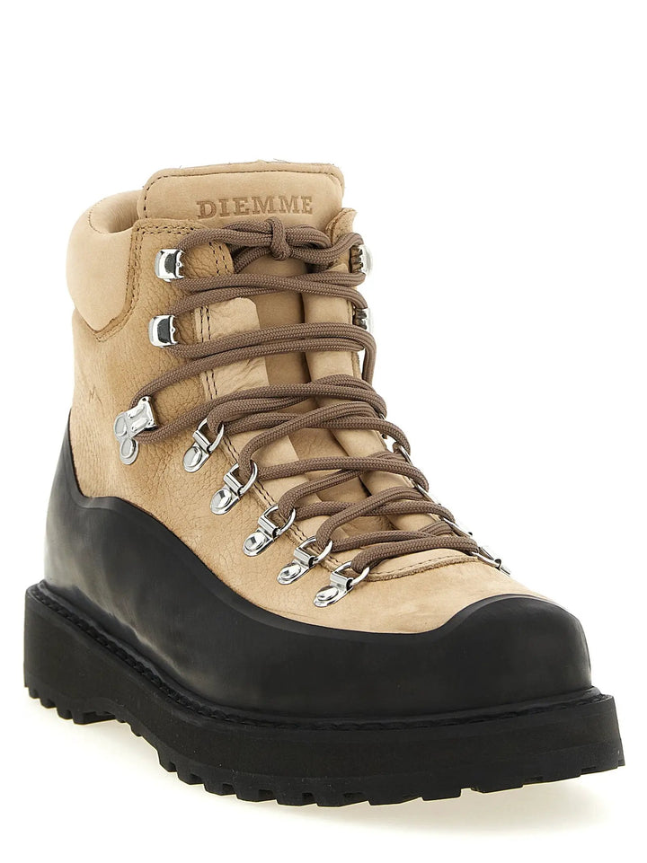 Diemme Sample Sale | Diemme Beige Cowhide Ankle Boots - | Designer outlet